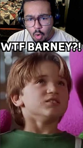 Barney is actually SCARY!! 💀 #shorts #cartoon #theory
