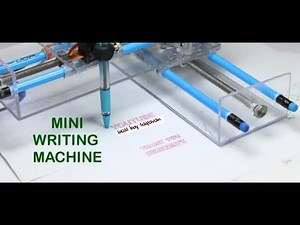 HOW TO MAKE MINI HOMEWORK WRITING MACHINE easily ||for 2000 only 👍
