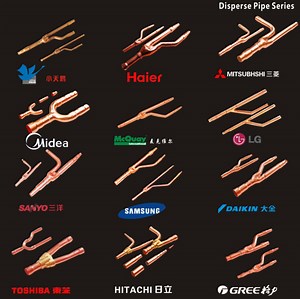 [Hot Item] Vrf Refnet Copper Branch Tube Refrigeration Part Air Conditioner Fitting