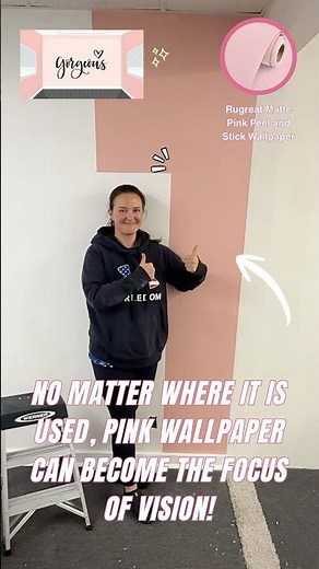The secret to a perfect matte pink wall ✨ #aesthetic #roomdecor #diy