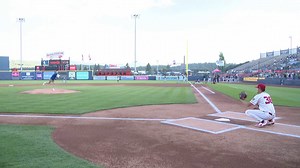 Mark Hanrahan KREM threw the first pitch during KREM 2 Night with the Spokane Indians on Thursday. Let us know how you think he did in the comments. "Just a wee bit outside...and low...and slow." -Mark. | KREM 2 News