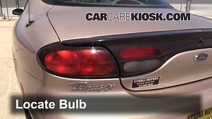 Rear Turn Signal Replacement on a 1999 Ford Taurus LX 3.0L V6