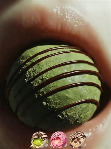 Ultimate Chocolate Truffle Crush 🍫 5 Luxury Flavors in 8 Seconds ASMR Five luxury chocolate truffles. One slow, satisfying bite. Watch the shell crack… See the filling melt… And enjoy the smooth, slow chew in ultra close-up 4K detail. Flavors featured: • Matcha White Chocolate • Strawberry Ruby • Cookies & Cream • Golden Caramel • Dark Chocolate Ganache Pure ASMR indulgence. No talking. Just texture, crunch, and melt. Which flavor would you try first? 🔖 HASHTAGS #chocolatetruffle #asmrfood #sa