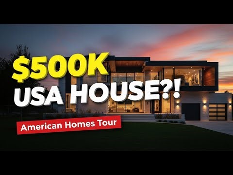 $500K USA House Tour 🏡 | Inside American Homes & Decoration Ideas