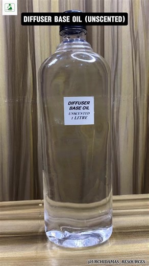 🕯️ THE PERFECT BASE FOR YOUR SIGNATURE SCENT DIFFUSER BASE OIL (UNSCENTED) Create long-lasting, beautifully balanced fragrances with our high-quality unscented diffuser base oil. Designed to blend effortlessly with fragrance oils for a clean, consistent scent throw. ✨ Excellent scent diffusion ✨ Clear, stable & non-greasy ✨ Ideal for reed diffusers & air fresheners Perfect for perfumers, candle makers & fragrance brands 💛 🛒 Buy here: https://urchidamaschemorganic.com/products/diffuser-base-oi