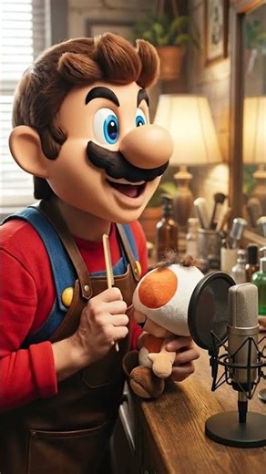 Super Mario ASMR Haircut Roleplay, Whisper, Scissor Sounds