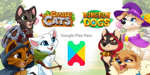 Castle Cats and Dungeon Dogs celebrate anniversary with Google Play Pass launch