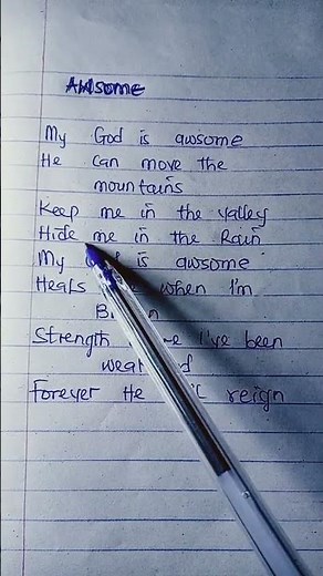 My God is Awesome #christianmusic #gospelmusic #worship