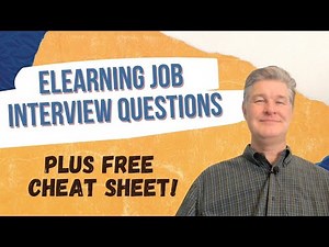 10 ELEARNING Interview Questions | FREE Cheat Sheet!