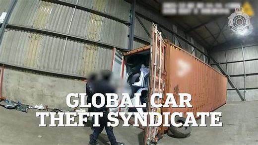 International car theft syndicate busted by Queensland Police