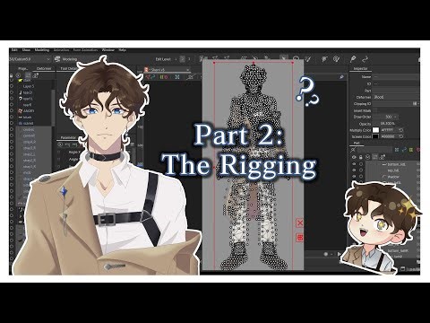 Making a New Vtuber Model! Part 2 - The Rigging Process