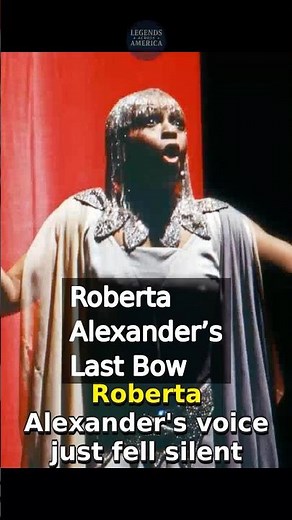 Roberta Alexander’s Last Bow