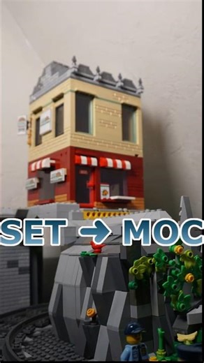 Dieses LEGO Set erkennt man nicht wieder #lego #klemmbaustein #legomoc #legocity #aflo