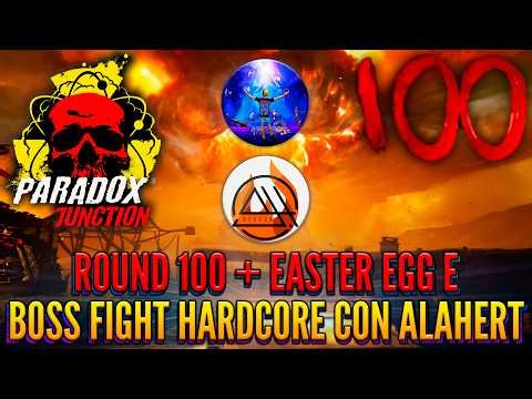 BOSS FIGHT ROUND 100 SU PARADOX JUNCTION CON ALAHERT! Black Ops 7 Zombies Ita