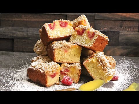 Citrus Raspberry Bars