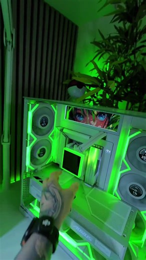 White Green PC Setup Idea | Aesthestic