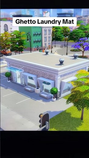 Laundry Mat Build!! #sims4tipsandtricks #sims4hacks#sims4tutorial #thesims4tips#foryoupage#sims4