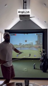 8.3K views · 53 reactions | I know it’s nowhere near this easy but I had to give it a shot. #gspro #golf #golfsimulator #reels #golfswing #fyp | Roland Pollard | Facebook