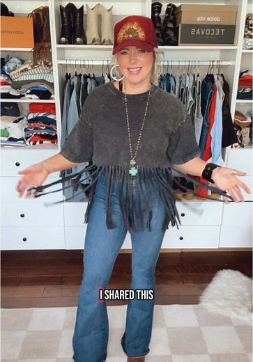 Cute and Easy DIY Fringe Top Tutorial