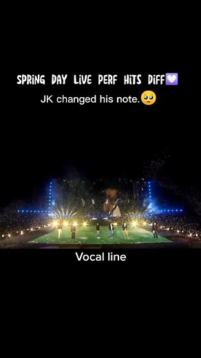 Spring day live performance. #bts #bangtan #springdaybts #foryou #foryoupage
