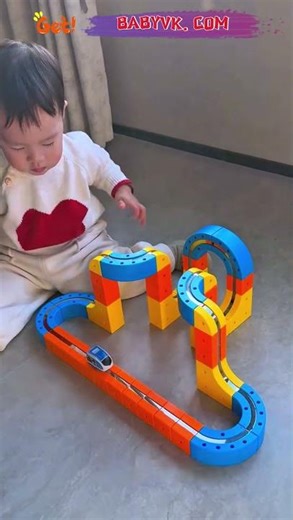 Magnetic STEM Track Building Set – Build Creativity One Track at a Time #EducationalToys