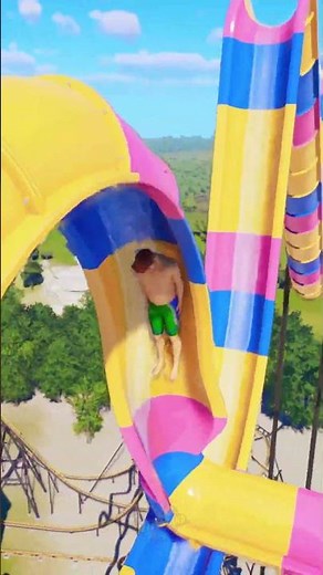 What Happens If You Ride This Slide?! 😱 | Planet Coaster 2