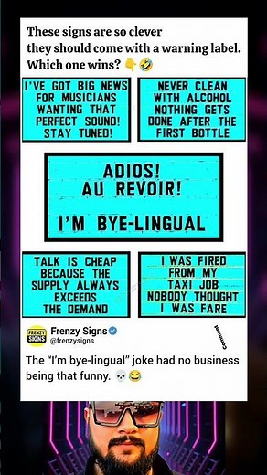 Funniest Sign Puns Ever 😂 | These Jokes Keep Getting Better l