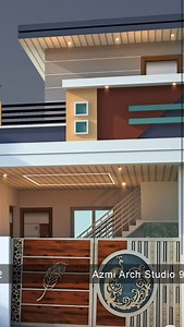 Single floor house front 3d elevation design in Nagpur | Modern Home Elevation Designer Nagpur
