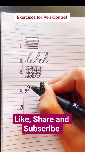 How to improve writing | Hand exercise for good handwriting #handwriting #exercise #commonmistakes