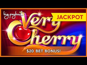 JACKPOT HANDPAY! Very Cherry Slot - INCREDIBLE SESSION, LOVED IT!