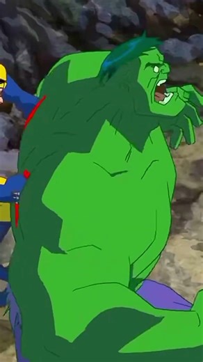 Do you remember this Marvel animation? Hulk vs. Wolverine #daumgame #hulk #wolverine #marvel #shorts