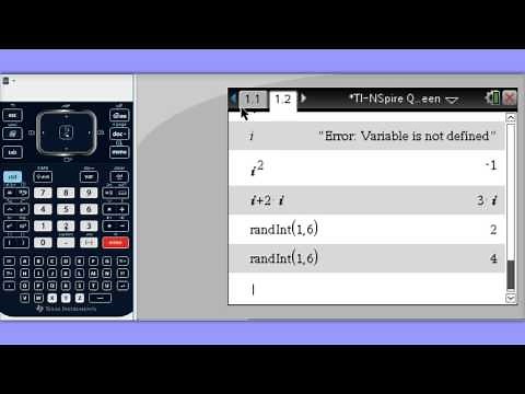 TI-NSpire Quick Tip #41 - Random Numbers & Seeding the Calculator