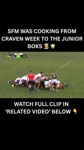 Sacha Feinberg-Mngomezulu: Bubbling At Craven Week... Boiling Over As A Junior Springbok! Pt. 1
