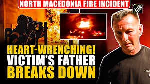 North Macedonia Fire Incident: “She has burns, smoke inhalation…” Father of injured breaks down #NorthMacedonia #FireIncident #Skopje | Asian News International (ANI)