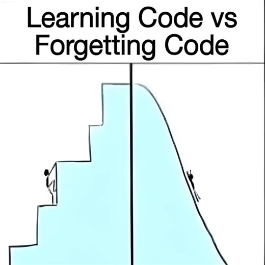 Learning Code vs. Forgetting Code: Key Insights