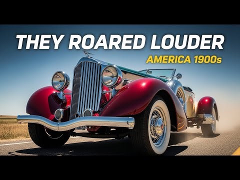 American Cars That Roared on the Roads in the 1900s