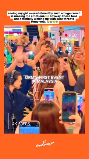 THE MALL IS PACKED🔥😭 NEVER KNEW ORM HAS SO MANY FANS IN MALAYSIA🤧👏🏻🔥🛐#lingorm #ormkornnaphat