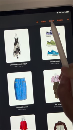 Fashionary | FD CLASS 4.0 | Sequin Cardigan Demo Your professional digital fashion illustration companion. Master every technique, from outlining to... | Instagram