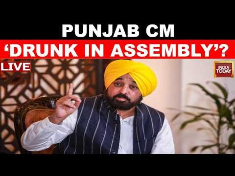 LIVE: Punjab CM Bhagwant Mann’s Speech Row, Oppn Alleges ‘Drunk CM’, Demands Dope Test | News