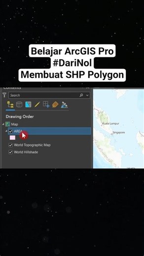 HOW TO CREATE SHP POLYGON/AREA IN ARCGIS PRO