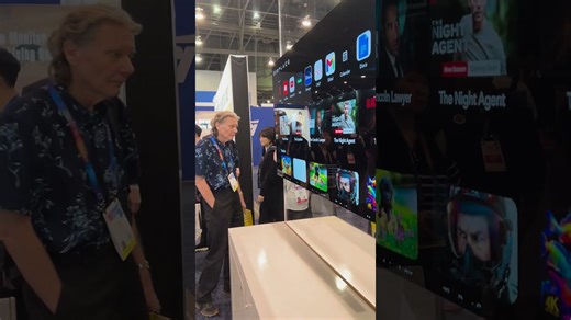 This TV mounts anywhere using only vacuum power