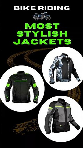 “Top 5 Stylish bike Rider Jackets 🔥 Best Riding Jackets for Bikers available online in budget”