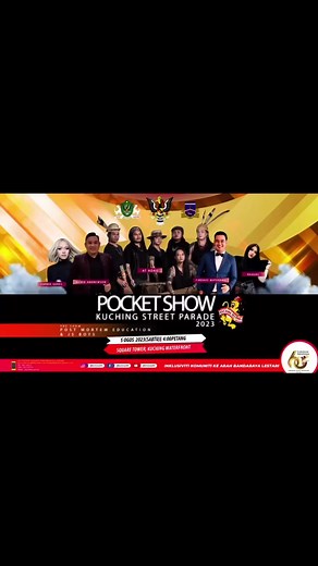 1.7K views | Pocket Show sempena Kuching Street Parade - Post Mortem Education | Dewan Bandaraya Kuching Utara (DBKU) | Facebook