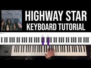 How to Play Highway Star — Deep Purple on Keyboards [Breakdown]