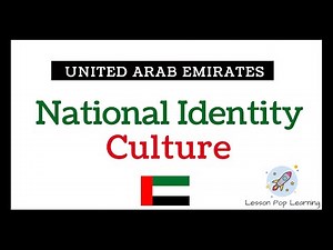 🇦🇪 UAE National Identity - CULTURE 🌍 UAE Worksheets