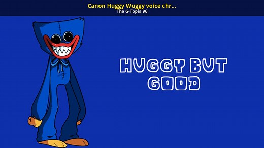 Canon Huggy Wuggy voice chromatic scale Modding Tool for Friday Night Funkin' | FNF Modding Tools