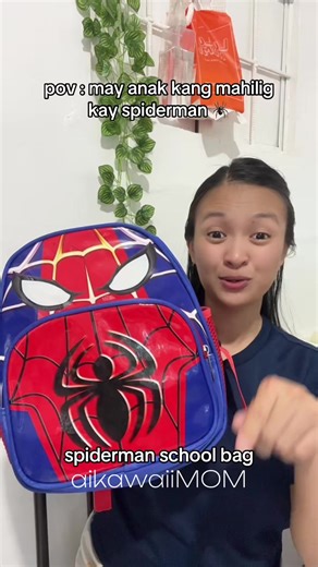 School Backpack for Spiderman Fan