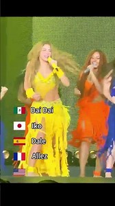 Shakira Sang " Let's go " In 5 languages 🔥 2026 World Cup Song