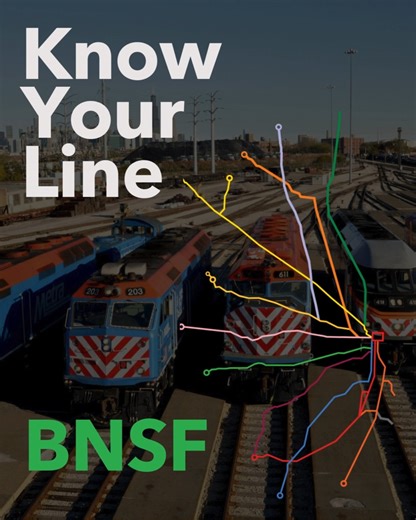 49 reactions · 11 comments | Do you know your line? Meet Metra's BNSF! | Metra | Facebook