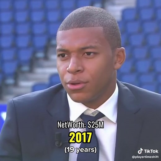 Kylian Mbappé Net Worth Evolution